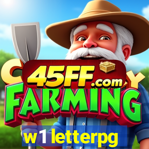 w1 letterpg